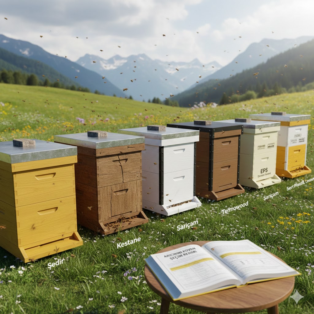 arıcılıkta kovan malzemeleri arı sağlığında önemli yer tutar